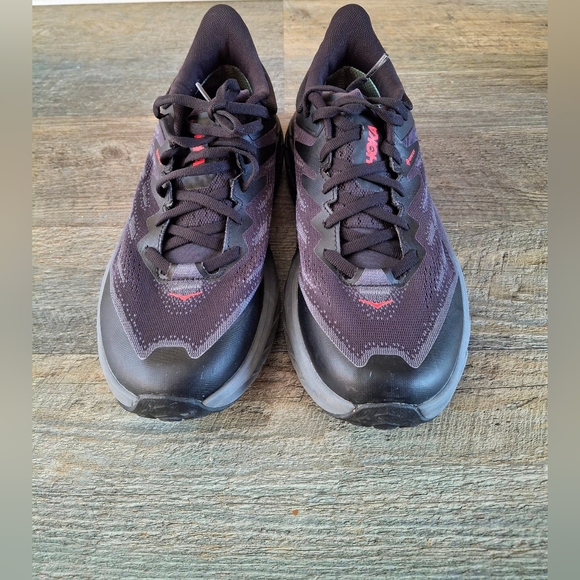 Hoka One one Womens Speed Goat 5 Trail  Hiking Shoes 9B Med Hoka One Black - Picture 1 of 7